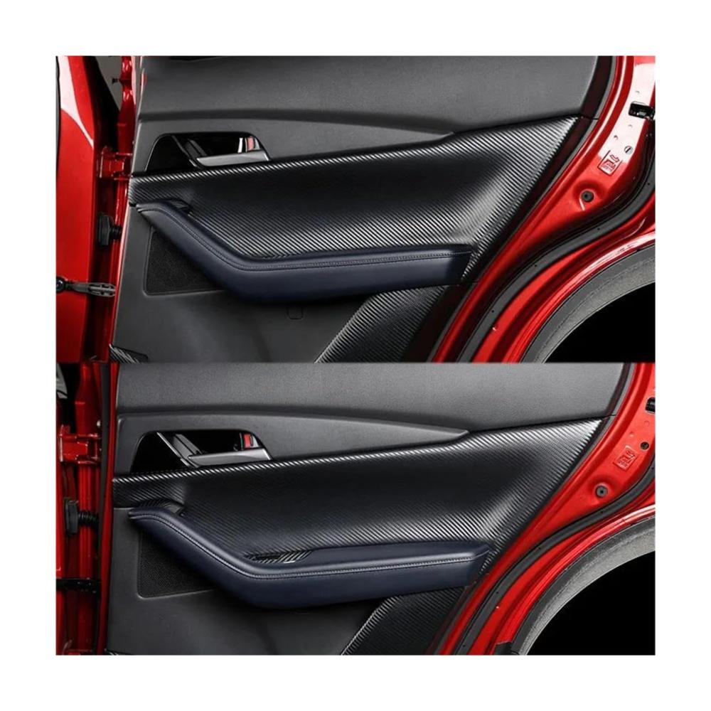 Luxus Auto Tür Armlehnenabdeckung für Mazda CX30 CX-30 2020 2021 - Elegante Leder Tür Panel Armlehnen Vorhaut Abdeckung - Schützt Ihre Armlehnen und verleiht Ihrem Fahrzeug einen Hauch von Klasse - Hochwertiges Auto Zubehör für ein komfortables Fahrerlebnis