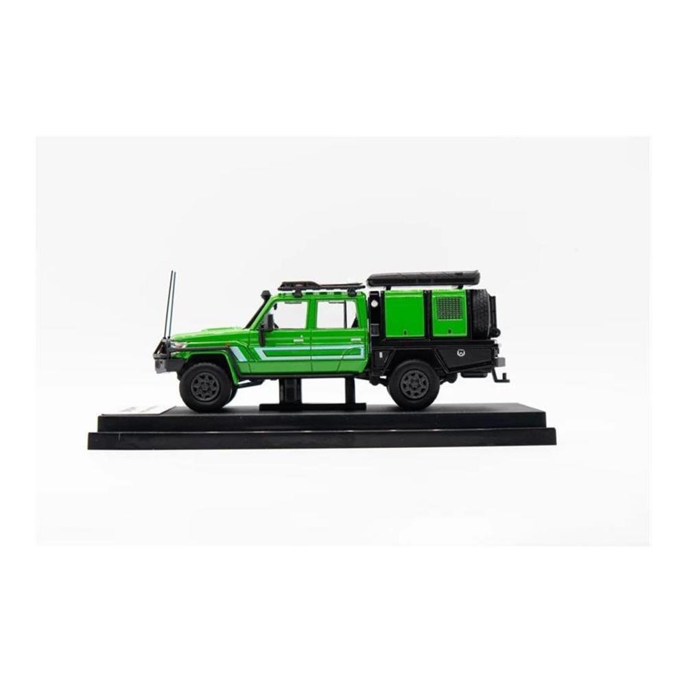 Sammlerstück Miniatur 164 Land Cruiser LC79 Pickup Doppelkabine Diecast Modellauto Ornament - Perfekt für Auto-Enthusiasten und Sammler