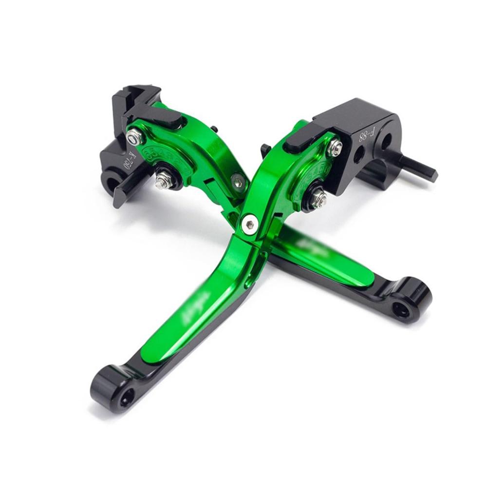 Erweiterte Klappbare Ausziehbare Kupplung- & Bremshebelsets für KA-WA-SA-KI NI-NJ-A 300R 250R Z300 Z250SL NI-NJ-A250R Motorräder – CNC-gefrästes Zubehör in verschiedenen Farben erhältlich
