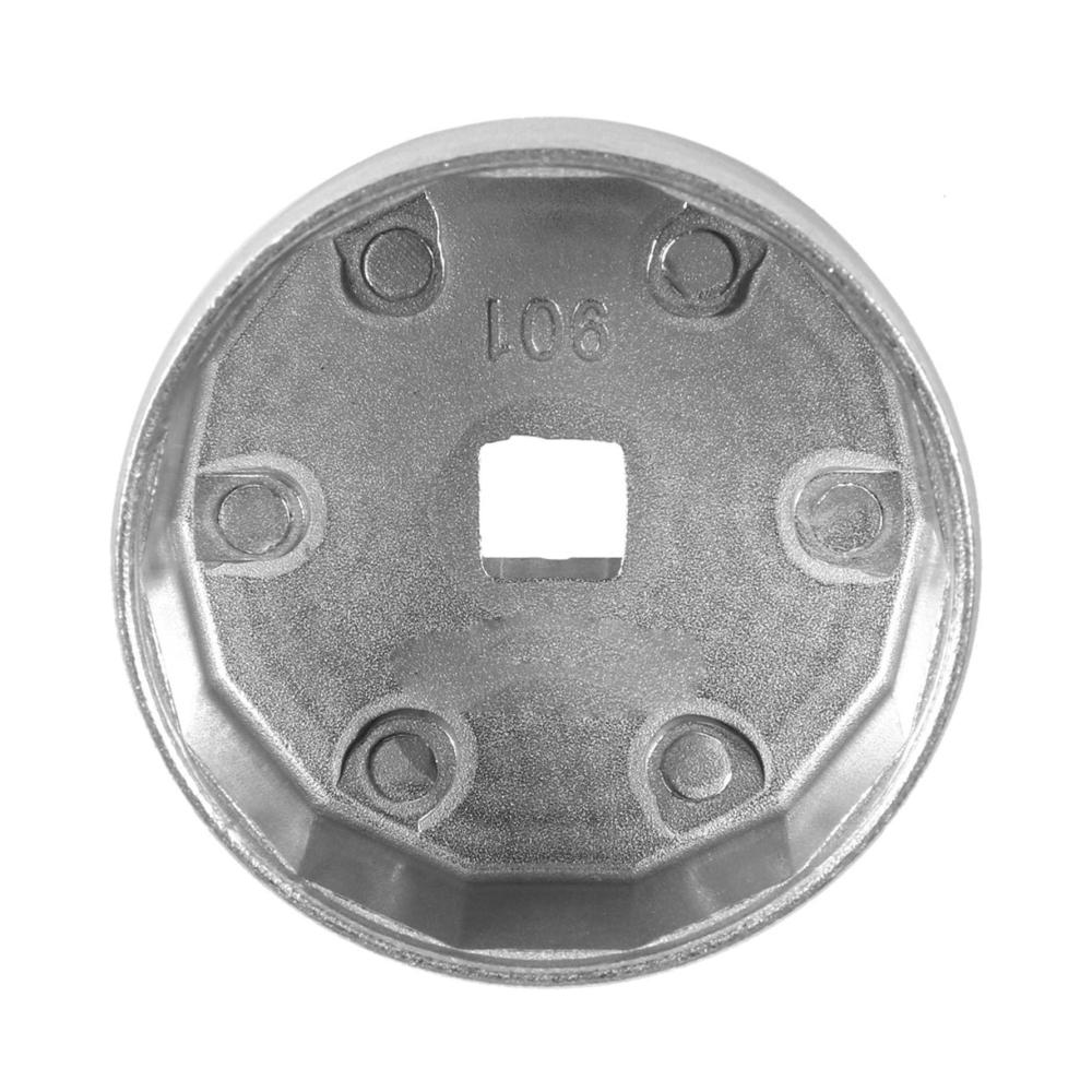 Hochwertiger Ölfilterdeckelschlüssel 65 mm mit 14 Rillen - Leichtes und strapazierfähiges 901 Aluminium - Präzises Auto-Steckschlüssel Entferner Werkzeug für einfache Ölwechsel. Sichere dir jetzt diesen unverzichtbaren Helfer