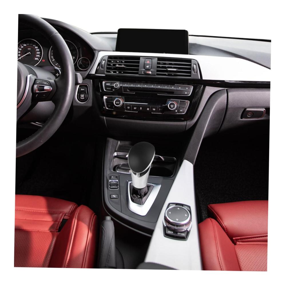 Entdecken Sie das ultimative Set für die Innenausstattung! 3St Auto Getriebekopf & Zubehör für einen stylischen Schaltknüppel. Perfekte Ergänzung für Rennliebhaber und Autofans. Upgrade jetzt