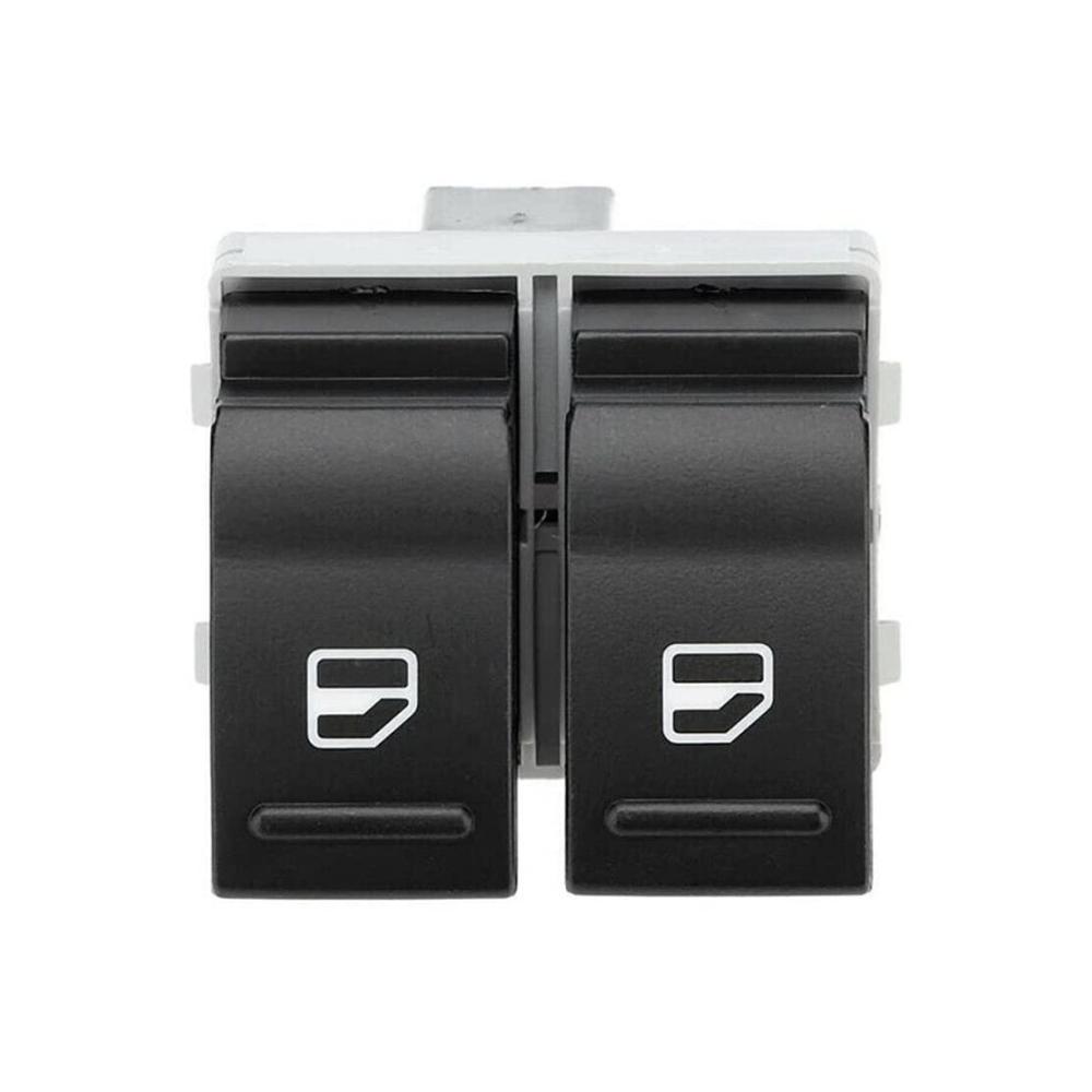 Hochwertiger Fensterheberschalter für Transporter T5 T6 & Caravelle | Elektrische Türfenster-Doppelschalter | Fahrerseite 7E0959855A9B9 | Autozubehör