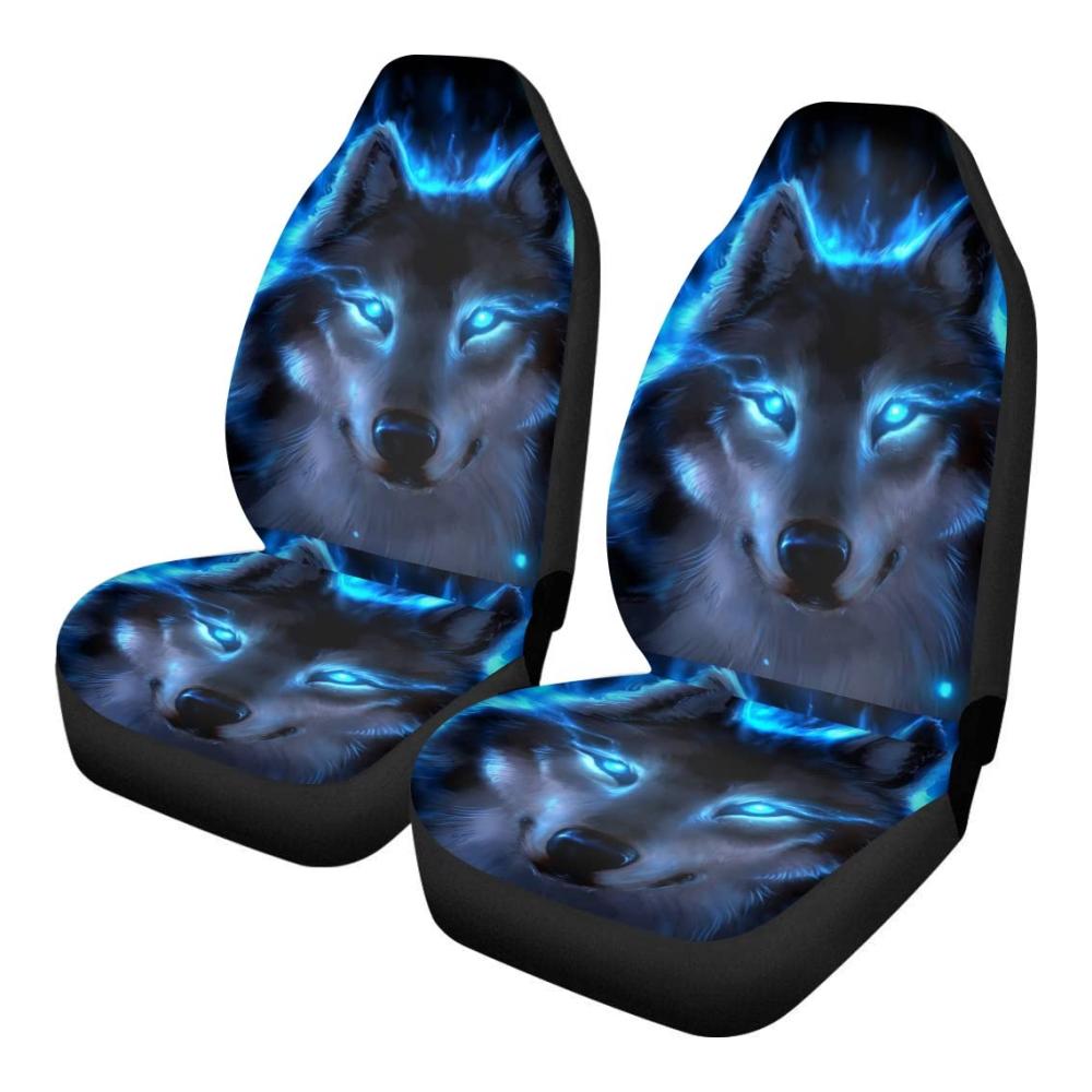 Blue Fire Wolf