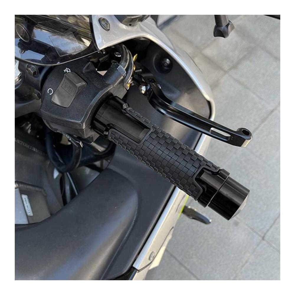 Hochwertige CNC Lenkergriffe für HONDA CRF1000L Africa Twin 2015-2018 | Griffschutz & Komfort | Motorradgriffe 22mm | Robuste Handgriffe für ultimative Kontrolle