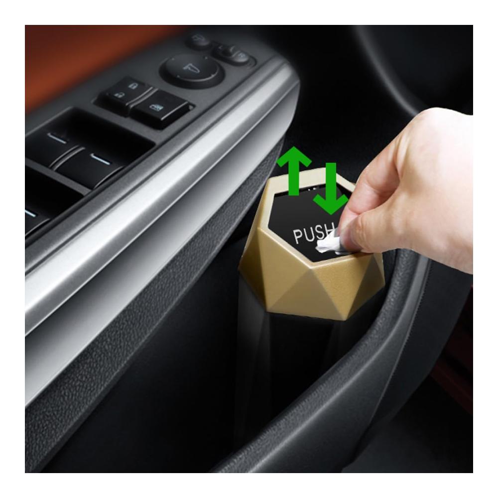 Auto Aschenbecher mit Deckel-Getränkehalter für das Auto - Tragbarer Mini-Aschenbecher für das Auto - Kompakter Aschenbecher für Autos Büros und Wohnungen - Praktisches Zubehör für Raucher