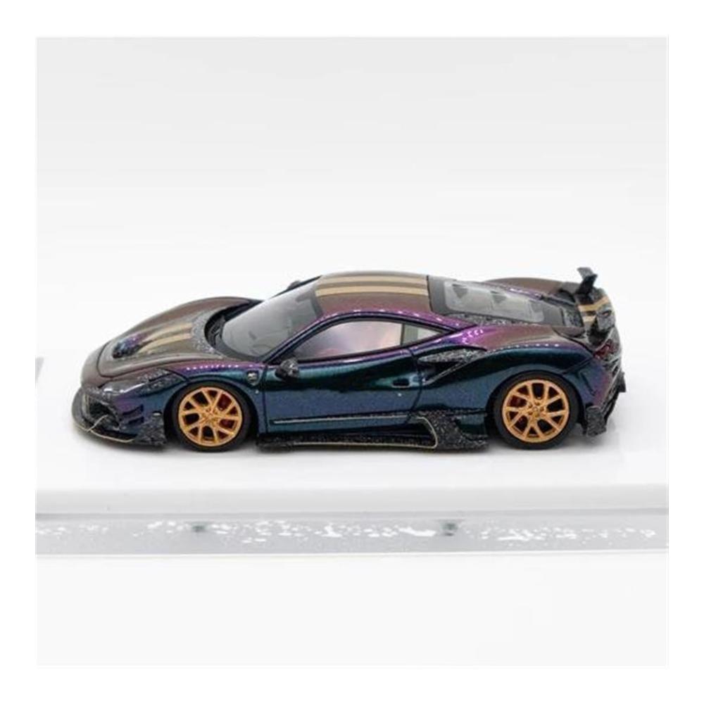 Sammlerstück Miniatur maßstabsgetreues Auto 164 F8 Tributo Mansory F8XX Limited299 Modell - Hochwertiges Fertigmodell - Perfektes Ornament für Liebhaber - Exklusives Modellfahrzeug