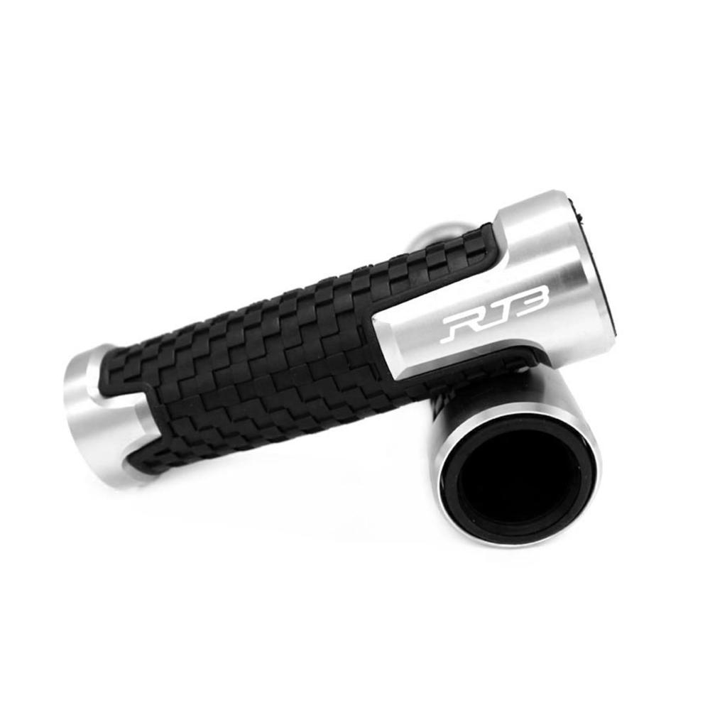 Hochwertige Motorradgriffe | Anti-Skid Roller Griff Enden | Für Cyclone RT3 DAELIM XQ250 | 7/8 22mm Lenkerabdeckung | Verbesserte Griffigkeit und Kontrolle | Einfache Montage