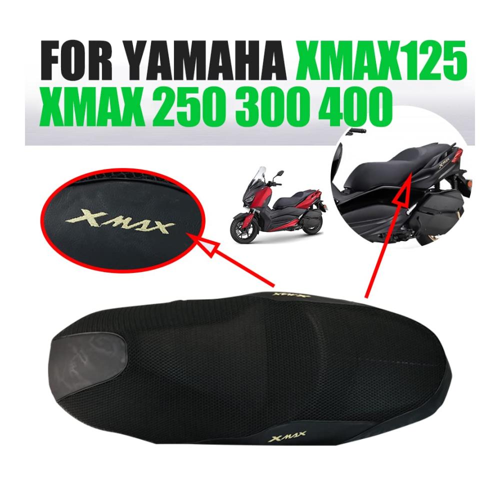 Premium Sitzbezüge für Yamaha XMAX Serie | Atmungsaktive Mesh-Designs für maximalen Komfort | Passgenau und strapazierfähig | Ideales Zubehör für Ihren Motorrad-Sattel
