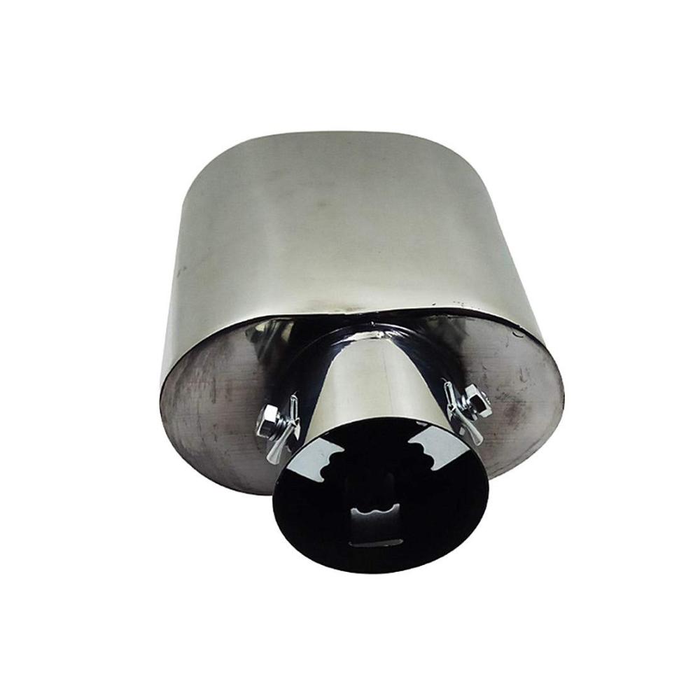 Hochwertige Auspuffblenden für ein optimiertes Fahrerlebnis | Verbessern Sie den Look und Sound Ihres Autos | Doppelte Auspuffspitzen für mehr Stil und Leistung | Passend für verschiedene Fahrzeugmodelle | Turbo Whistle und Pfeife inklusive