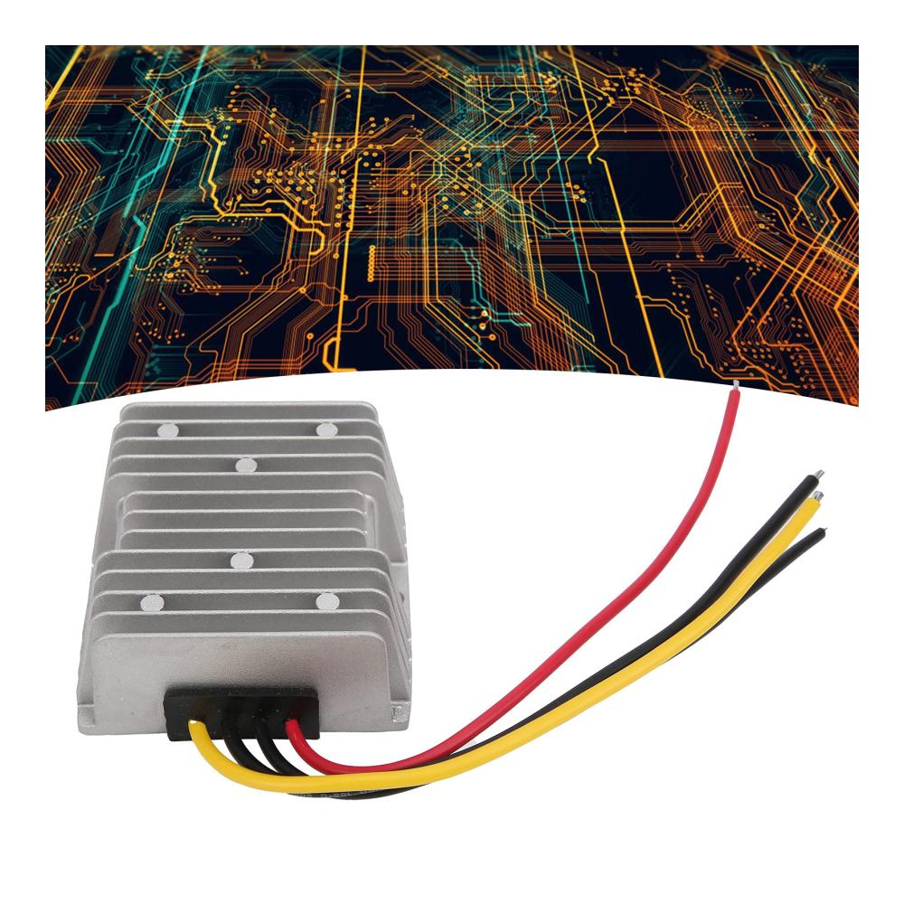 Wasserdichter IP68 Spannungsreduzierer Wandler für Golfwagen | 20A 240W 12V auf 48V/36V auf 12V Spannungsregler Transformator