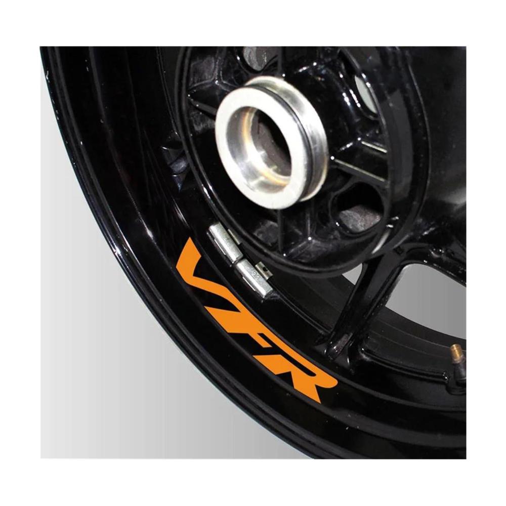 Entdecken Sie stilvolle Vielfalt Reflektierende Aufkleber & Magnete für Motorradräder Felgen und mehr! Praktisches Moto Autozubehör & Dekoration in verschiedenen Farben. Ideal für VFR 750 800 400 1200. Perfekte Kombination aus Sicherheit und Stil (Color C