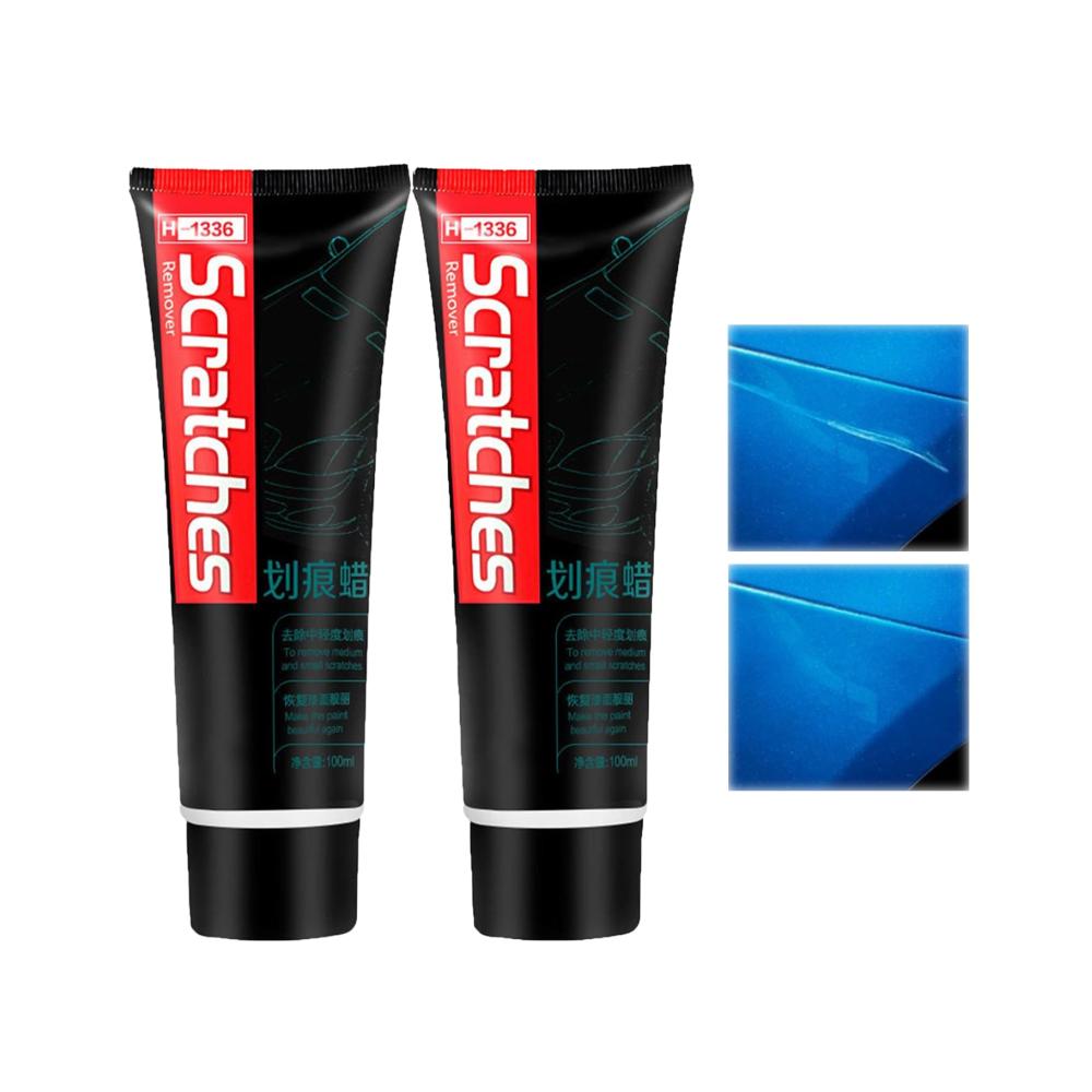 Entdecken Sie Brillanz 2 x 100ml Autopolitur & Kratzerentferner Paste - Fahrzeuglackpflege für strahlenden Glanz - Auto Kratzer entfernen Lack reparieren & polieren - Schleifpaste für makellose Oberflächen - Kfz-Kratzer-Reparaturcreme für glänzende Ergebnisse