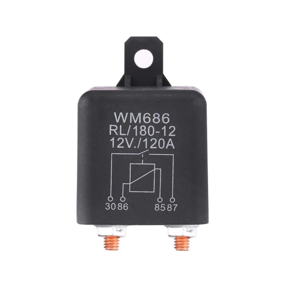 Hochleistungs-Lade-Relais 12V 120A für Auto Van & Boot – EIN/AUS Steuerung 4-polig zuverlässige Schaltung sicheres Laden und Entladen langlebig und robust